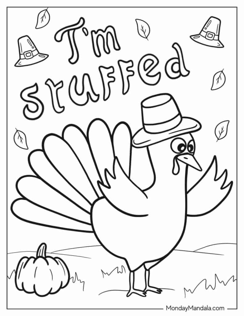 67 thanksgiving coloring pages (free pdf printables)